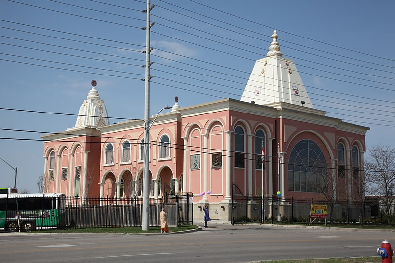 Hindu temple in Mississauga, Ontario