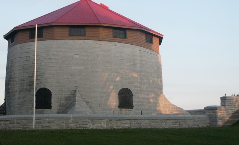 Martello tower in Kingston, Ontario