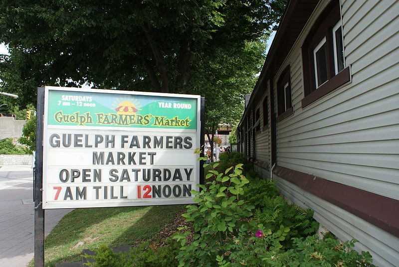 Farmers' market in Guelph, Ontario