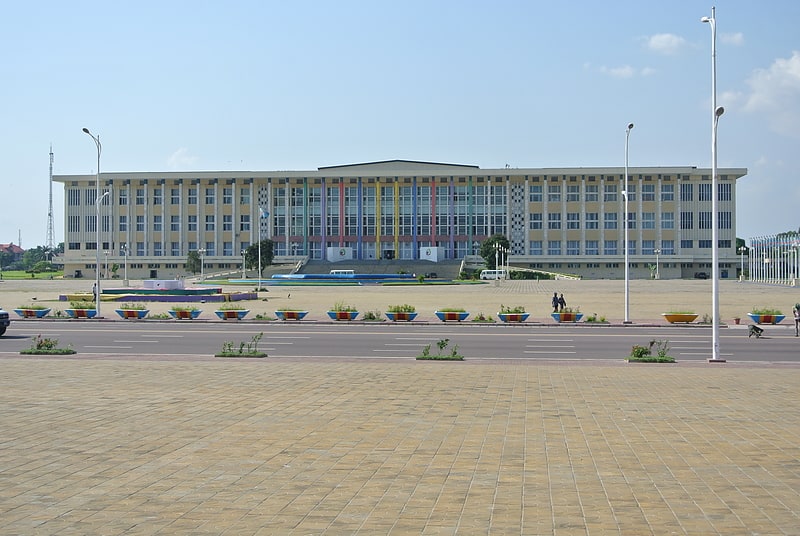 Government office in Kinshasa, Democratic Republic of the Congo