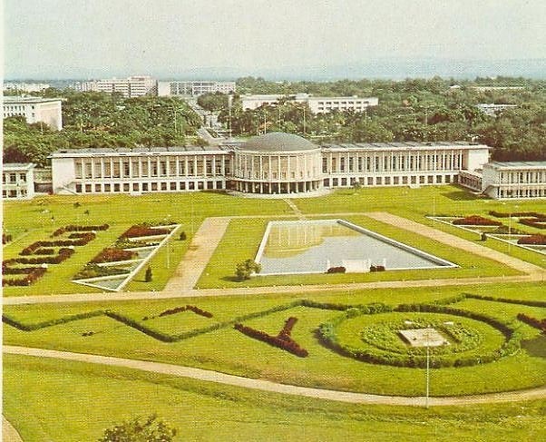 Building in Kinshasa, Democratic Republic of the Congo