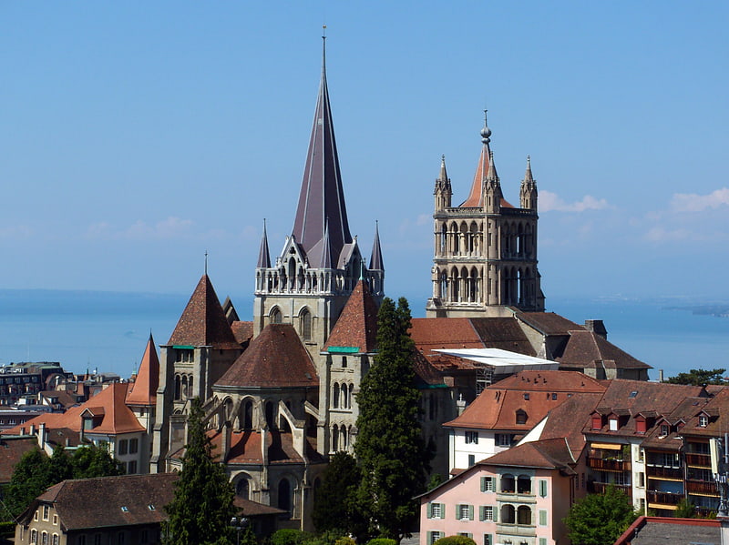 Cathedral in Lausanne, Switzerland