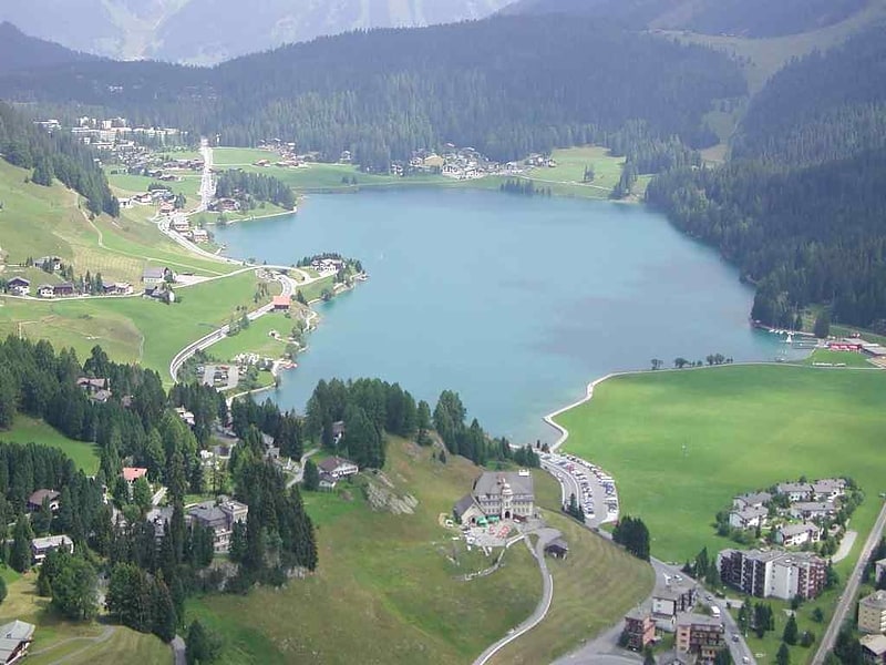 Jezioro w Szwajcarii