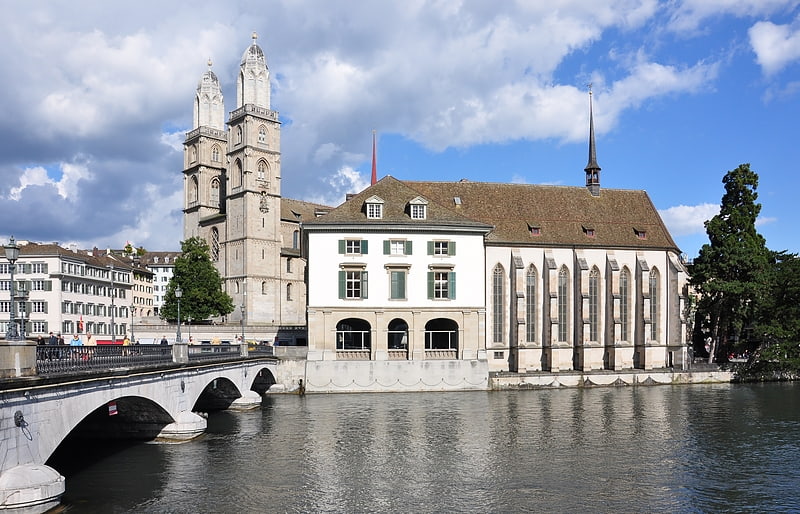 Église protestante à Zurich, Suisse
