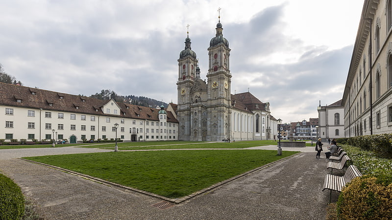 Kloster in St. Gallen, Schweiz