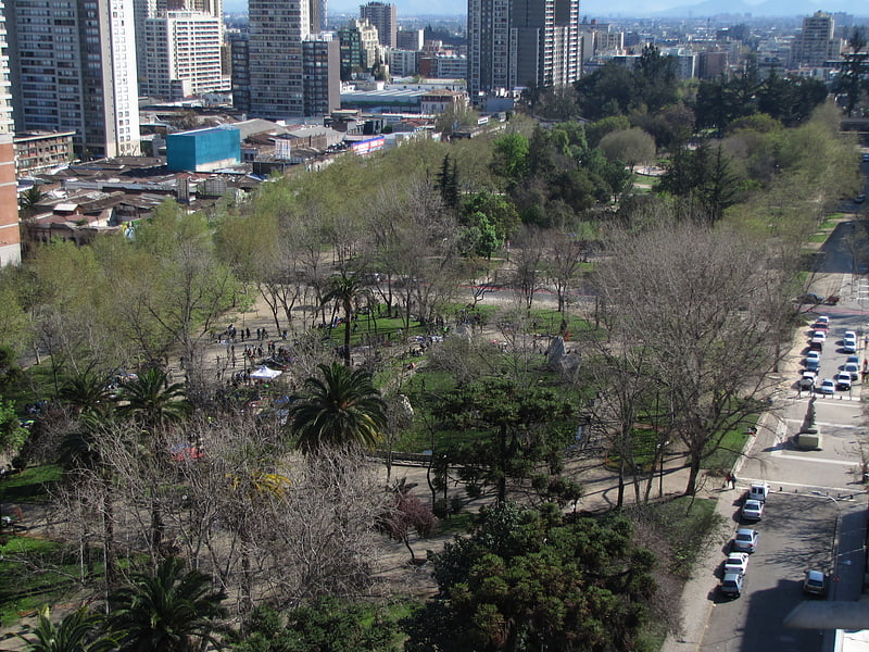 Park in Santiago, Chile