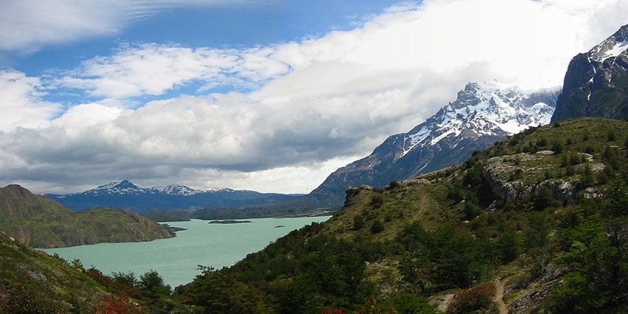 Jezioro w Chile