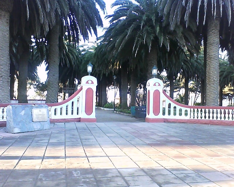 Park in Pichilemu, Chile