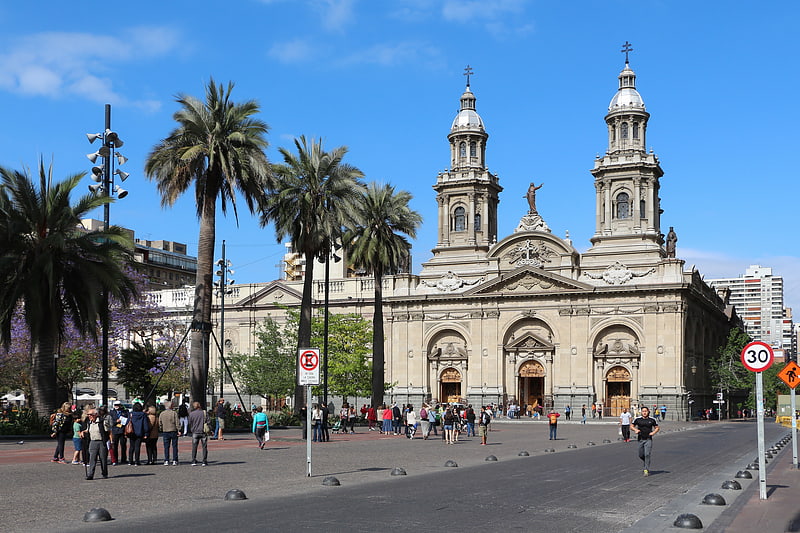 Cathedral in Santiago, Chile
