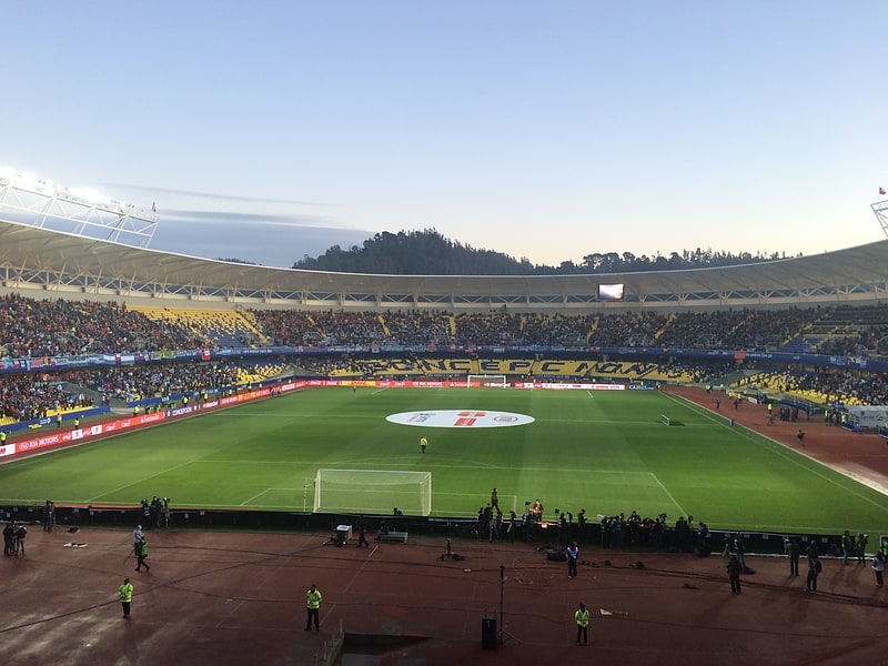 Estadio en Concepción, Chile