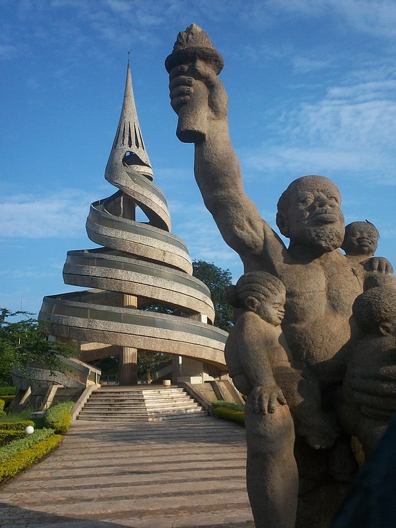 Historical landmark in Yaoundé, Cameroon