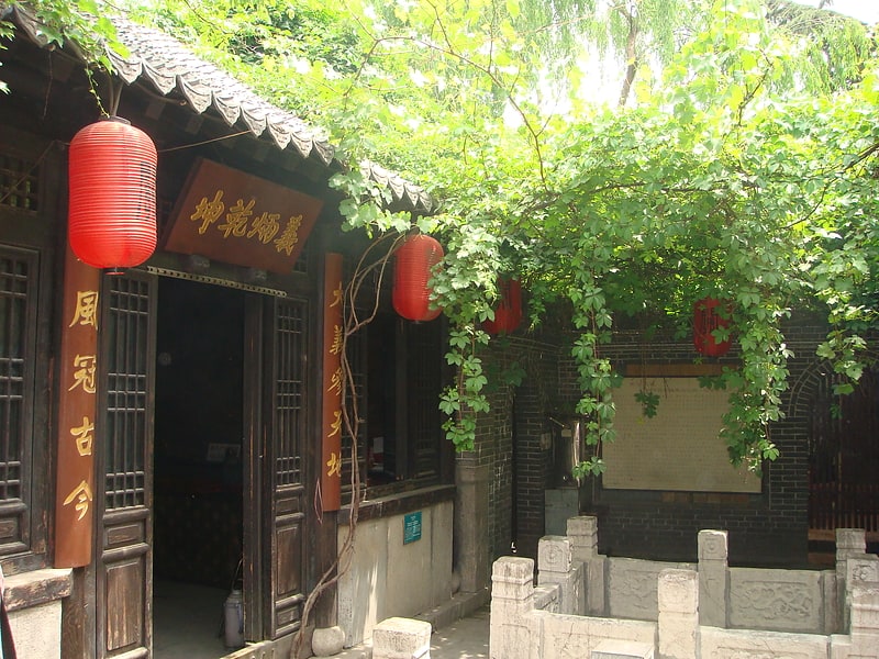 Buddhist temple in Jinan, China