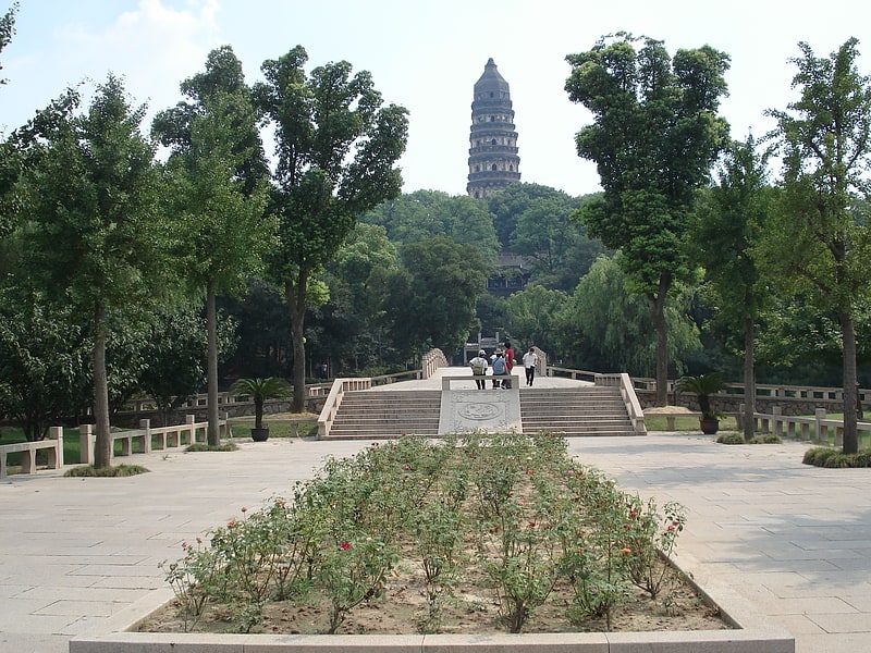 Pagoda in Suzhou, China