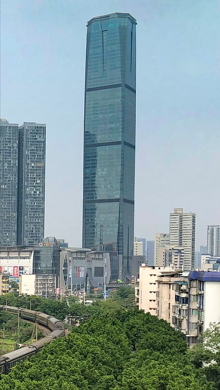 Gratte-ciel à Liuzhou, Chine