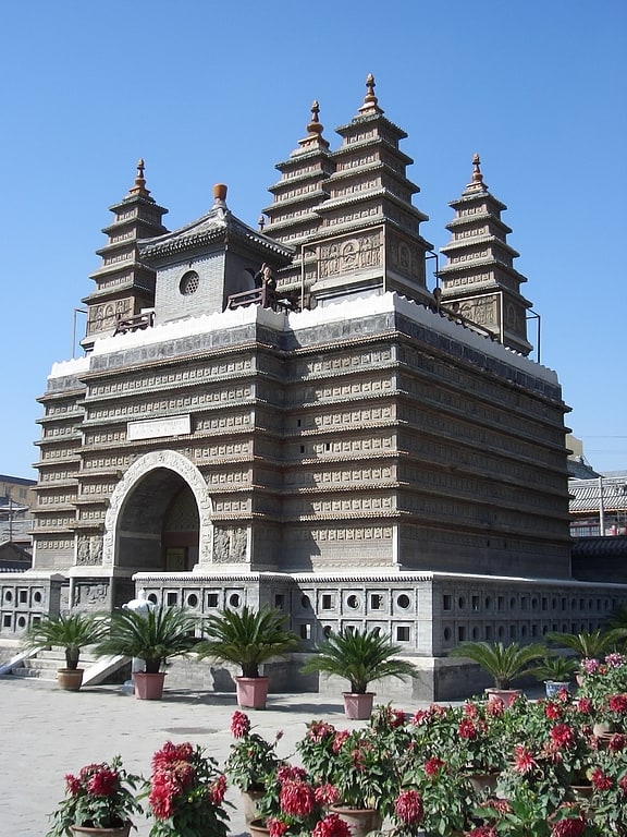 Świątynia w Hohhot, Chiny