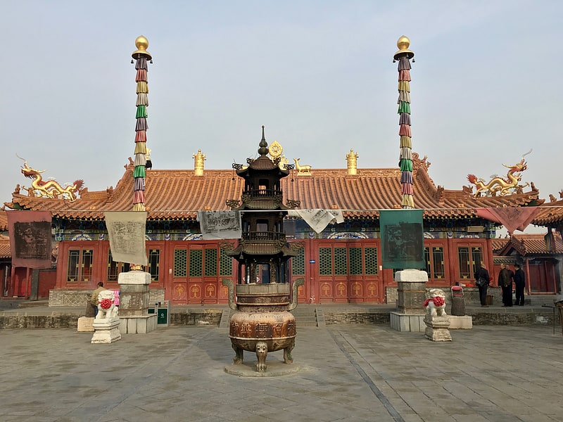 Buddhistischer Tempel in Hohhot, China