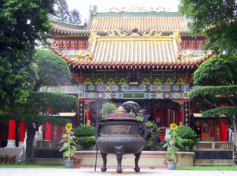 Taoist temple in Hong Kong