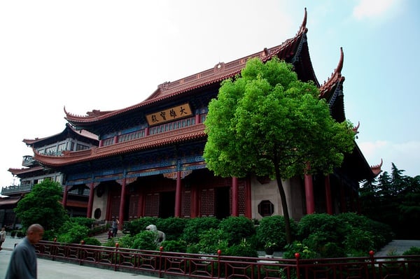 Świątynia buddyjska w Yangzhou, Chiny