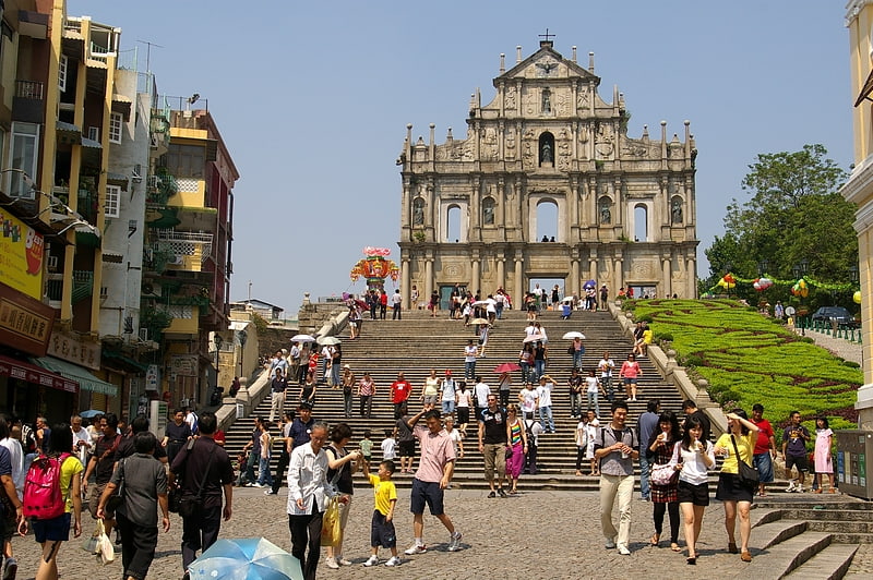 Ruinen in Macao, Macau
