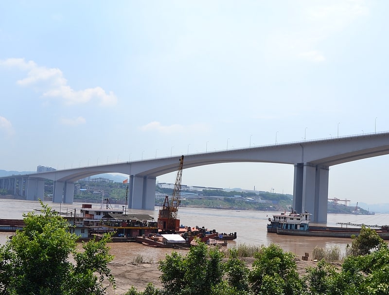 Box girder bridge in Chongqing, China