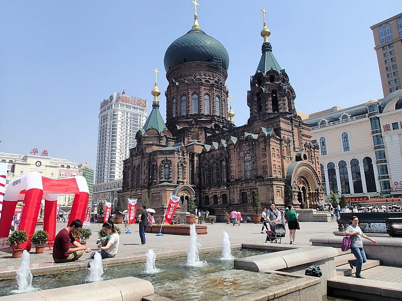 Cathedral in Harbin, China