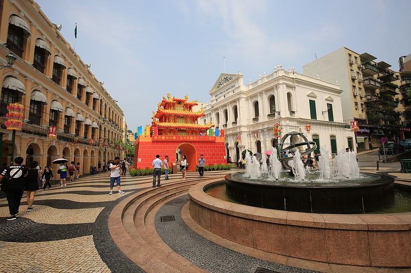 Plaza en Macao