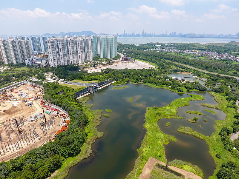 Ökologischer Park in Hongkong