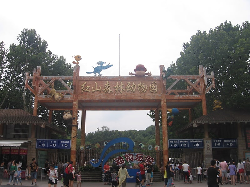 Zoological park in Nanjing, China