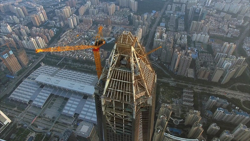 Skyscraper in Shenzhen, China