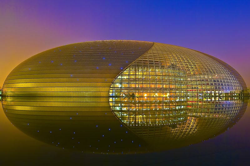 National opera house in Beijing, China
