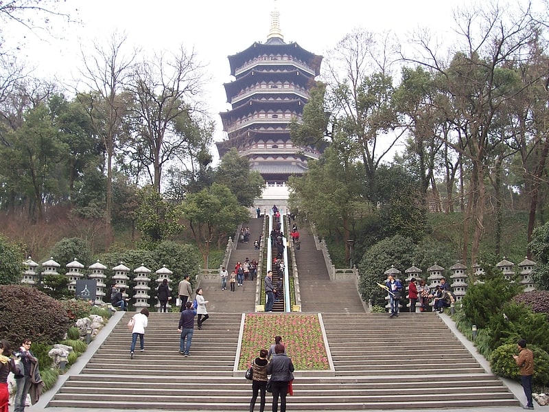 Pagoda en Hangzhou, China