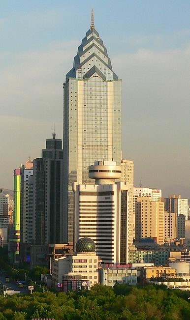 Skyscraper in Ürümqi, China