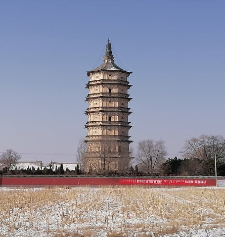 Wanbu Huayanjing Pagoda