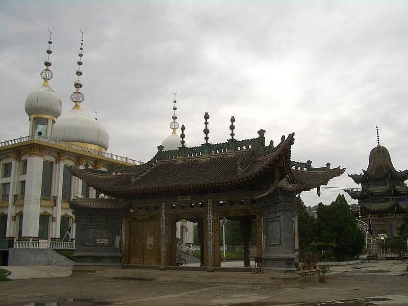 Mosque in Linxia City, China