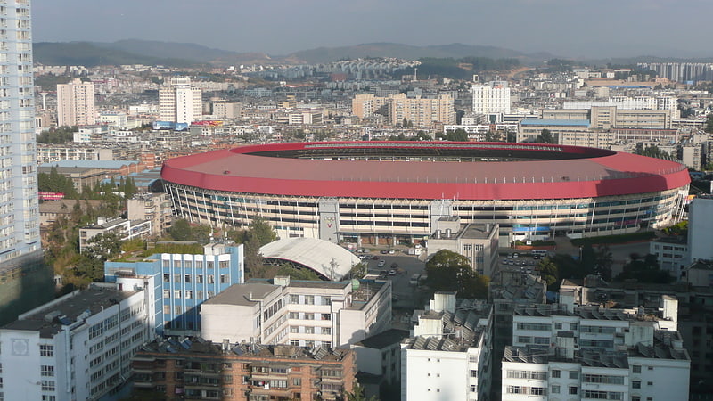 Multi-purpose stadium in Kunming, China