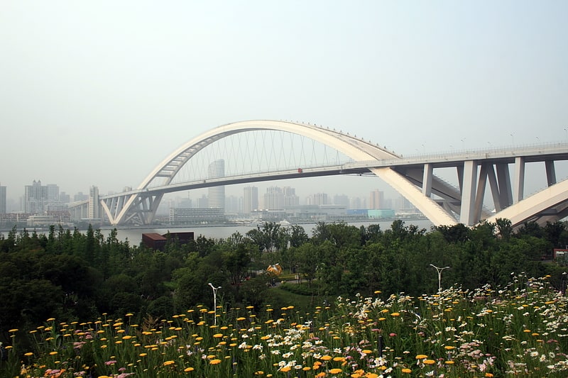 Through arch bridge in Shanghai, China