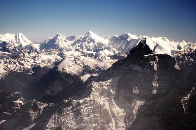 Berg in Nepal