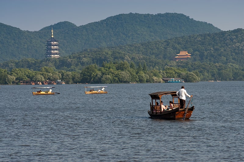 Jezioro w Chinach