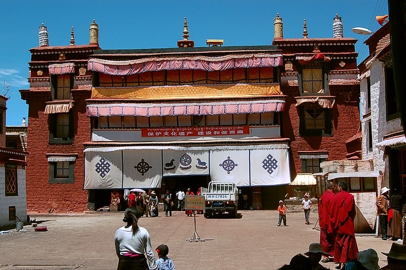 Świątynia buddyjska w Lhasie, Tybet