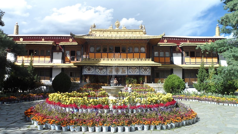 Pałac w Lhasie, Tybet