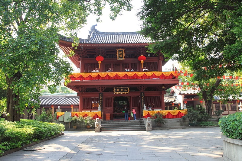 Buddhist temple in Guangzhou, China
