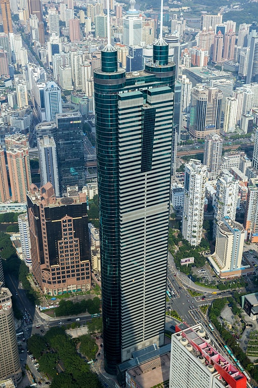 Rascacielos en Shenzhen, China