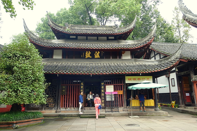 Temple in Chengdu, China