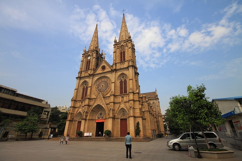 1888 fertiggestellte Kathedrale im gotischen Stil