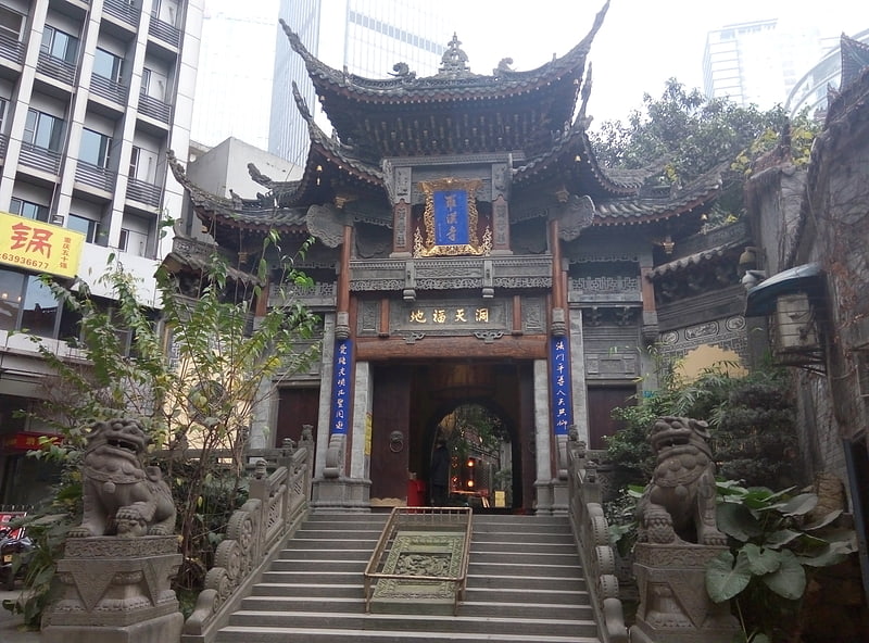 Tempel in Chongqing, China