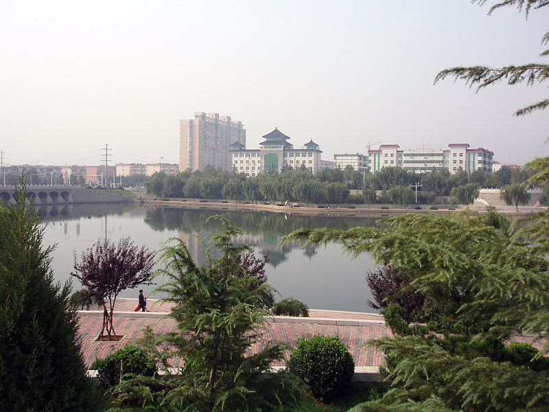 Chińskie miasto na poziomie okręgu