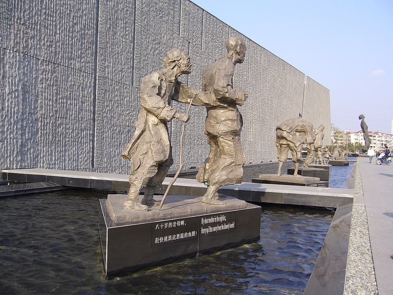 Monument de guerre à Nankin, Chine