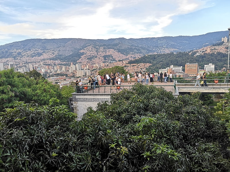 Park in Medellín, Colombia
