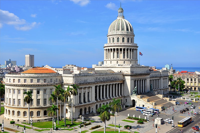 Edificio en La Habana, Cuba