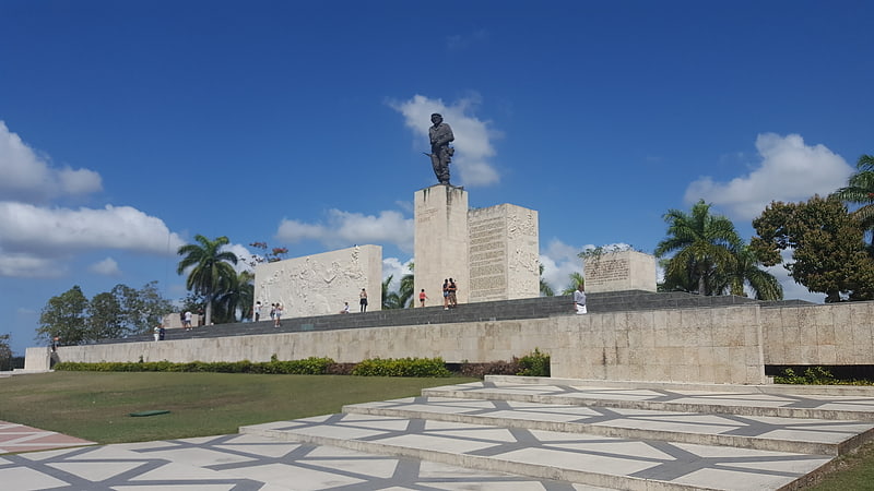 Historical landmark in Santa Clara, Cuba